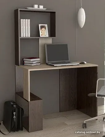 Стол Bon Mebel Смарт тип 1 (венге/дуб сонома)