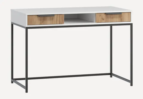 Стол Леванте-3 120x60 Белый/Черный