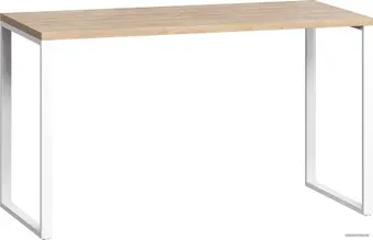 Стол LoftyHome Мальборк 1627776 (дуб сонома с белым основанием)