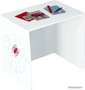 Стол Polini Kids Marvel 4105 Человек паук (белый)