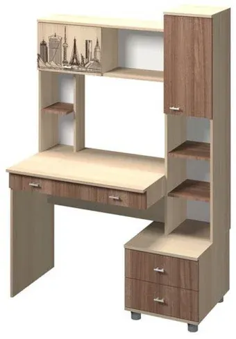 Стол Премиум Персона-10 (шимо светлый/шимо темный)