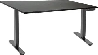 Стол с регулировкой высоты ErgoSmart Ergo Desk Prime 1200x650x18 мм (дуб темно-коричневый/черный)