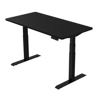 Стол Smartstol Pro 140x80x3.6 см (черный/черный)