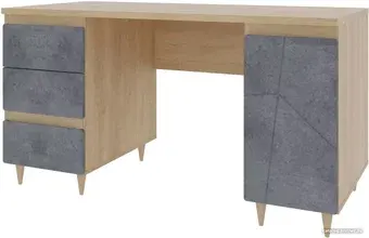 Стол Stolline Киото СТЛ.339.06 (дуб небраска/бетон темный)