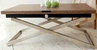 Стол-трансформер Barel Ergo Inox Satin (бронзовый)