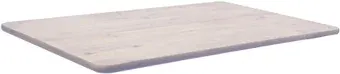 Столешница ErgoSmart 1300х750х27 мм (прямой край, дуб беленый)