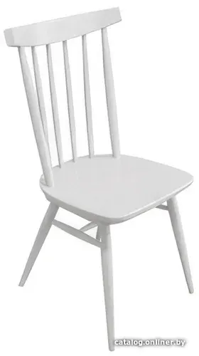 Стул Экомебель Дубна Самурай 51x55.6x93.2 (белая эмаль)