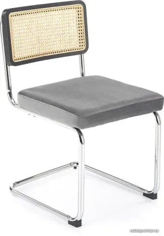 Стул Halmar K504 (серый/серебристый)