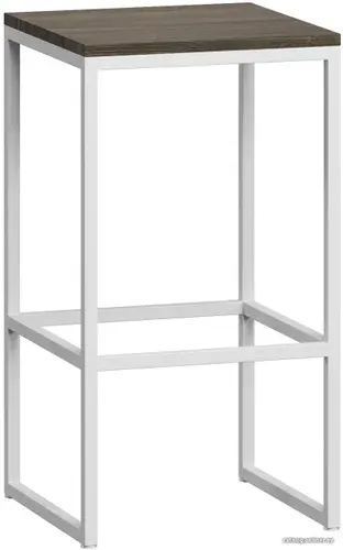 Стул LoftyHome Бервин барный (коричневый/белый)