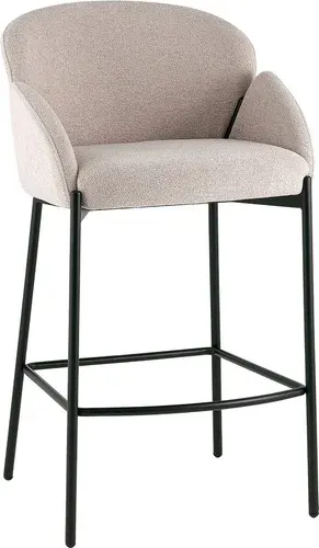 Стул с подлокотниками Stool Group Melia BC-87 (серо-бежевый)