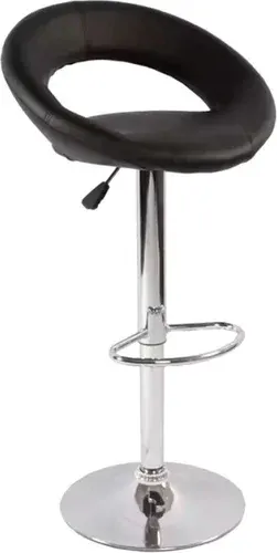 Стул SitUp Pomona Chrome (экокожа Black)