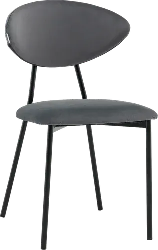 Стул Stool Group Квинси vd-kvinsy-b27 (велюр темно-серый)