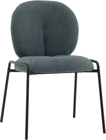 Стул Stool Group Моллек AV 438-Fl83-9005 (букле темно-серый)
