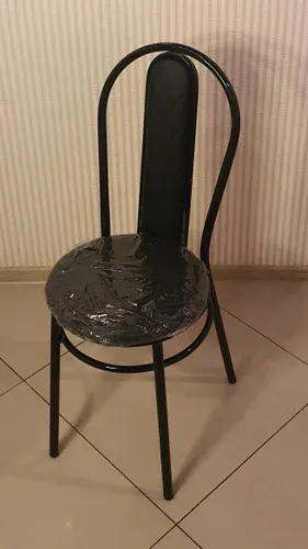 Стул Табуретоф Черный черный стеганный