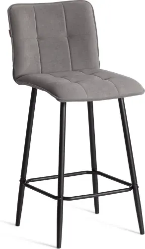 Стул TetChair Bari велюр (серый)