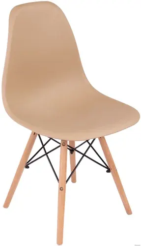 Стул Treet Fitz STF-0402 (капучино/деревянные ножки)