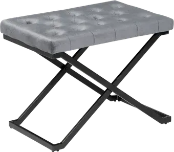 Табурет Woodville German 15542 (dark grey/black)
