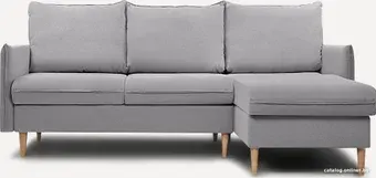 Угловой диван Divan Слипсон Grey 116418 (серый)