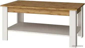 Журнальный столик Anrex Taurus 110x60 (белый глянец/дуб вотан)