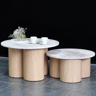 Журнальный столик Home Decoration Лейна Д.63032.1/Д.63033.1 (2 шт)