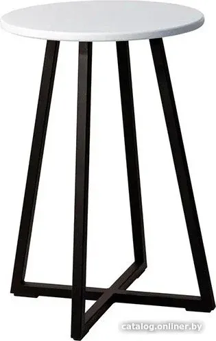 Журнальный столик Millwood Лофт СТ-10 Black (белый)