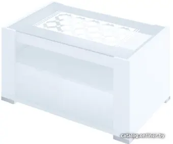 Журнальный столик Rinner Тиффани М09 (белый текстурный)