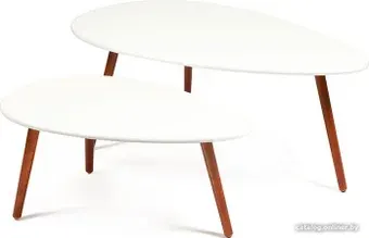 Журнальный столик TetChair Hampton (белый)